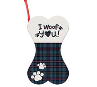 Medias navideñas para mascotas, medias con huella de pata para golosinas y rellenos, joyas colgantes para chimenea, para niños, niñas, adultos, manualidades, vacaciones de invierno