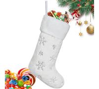 Medias para Navidad, calcetines decorativos para vacaciones, de calcetín de árbol de Navidad, para reuniones, aula, hogar, escuela, , chimenea, manto, dulces, postres