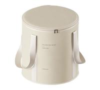 Medias para pie de estanque portátil plegable para el cuidado en el hogar Relax spa de viaje con base antideslizante para ducha Terapia Camping Diseño de almacenamiento compacto 12.6x12