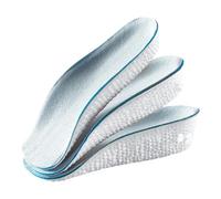 Medias plantillas de soporte de arco alto para aumentar la altura del talón, almohadillas de espuma viscoelástica para zapatos, medio cojín (2,5 cm)