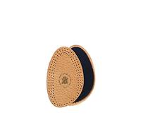 Medias Plantillas Kaps Halfix - Cómodas de Materiales Premium Cuero Curtido y Látex -Amortiguan Los Pies y Previenen Roces, Ampollas y Quemaduras - Tacones, Planos (39-40 EURBeige)