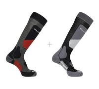Calcetines de ski y snow salomon 2-pack-black-beluga 45 - 47