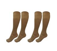 Medias Térmicas 180 DEN, Calcetín con Forro Polar, Panty Para Mujer y Hombre, Medias Gruesas Tupidas, Medias Ejecutivos, Medias de Media Pierna, (FR/ES, Letras, M, Regular, Regular, 2, 293 beige)