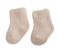 Medias Termicas Bebe - Calcetines Largos Cálidos De Invierno para Niños Calcetines para Niños Y Niñas Calcetines De Princesa Calcetines De Suelo (Khaki M Infant)