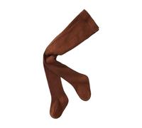 Medias Termicas Bebe - Mallas De Color Liso para Bebés Y Niñas Pequeñas Leggings Elásticos Y Cómodos para Uso Diario Debajo De Vestidos Y Faldas (Brown 4-6 Years)