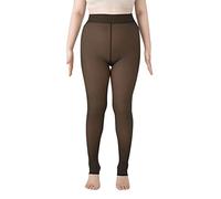 Medias térmicas para mujer, de invierno, térmicas, con forro cálido | Medias, Tallas Grandes Leggings Térmicos De Talle Alto Pantalones Interiores Elásticos Pantalones Térmicos Para Mujeres