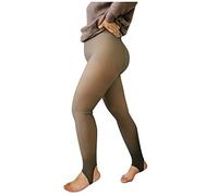Medias térmicas para mujer, de invierno, térmicas, con forro cálido | Medias, Tallas Grandes Leggings Térmicos De Talle Alto Pantalones Interiores Elásticos Pantalones Térmicos Para Mujeres