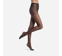 Medias Ultra Resist Transparentes 20D Mujer Talla T2. Color Negro