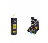Medias Unisex HAPPY SOCKS Celebrations Regalo Set Medias 3 Pares Black P001723