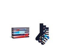 Medias Unisex HAPPY SOCKS Marino Regalo Set Medias 3 Pares Marino 41_ 46 380326