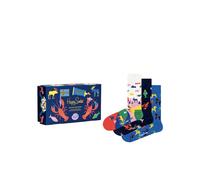 Medias Unisex HAPPY SOCKS So Swedish Regalo Set 3 Pares Blanco 36_ 40 380338