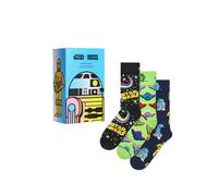 Medias Unisex HAPPY SOCKS Star Wars Regalo Set Medias 3 Pares Black 413515