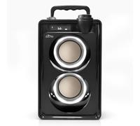 Mediatech Altavoz Bluetooth 30W FM Radio USB SD USB-C Madera