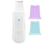Mediawave Store - Descrubber para la limpieza del rostro 265639 elimina puntos negros y masajeador facial, herramienta para eliminar la suciedad de la piel, lifting, limpieza, hidratación, carga USB