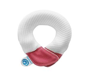 Medibino Kluba Medical Cojín de prevención contra plagiocefalia para Ropa de Cama, Color Blanco y Rosa