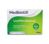 MedibiotiX - Laxafibra Balance, Complemento Alimenticio con Prebióticos, Probióticos y Fibras Naturales, Mejora el Tránsito Intestinal y la Regularidad Intestinal - 30 Sticks (30)