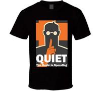 Medic Team Fortress 2 TF2 t-Shirt Quiet Medic is Operating Video Game Shirts