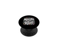 Medicado Pero aún no es Correcto Actitud Mental sarcástica PopSockets PopGrip Adhesivo