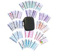 Medical Basics Medical Scrubnotes - Juego de tarjetas de referencia de 76 bolsillos - Hojas de trucos esenciales para la escuela de enfermería - Referencia rápida para RN