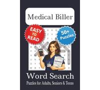 Medical Biller Word Search Puzzle Book: Medical Biller Themed Word Searches with Easy to Read Print | 6x9 inches, 110 pages | 50+ Puzzles