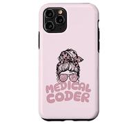 Medical Coder Billing Messy Bun Carcasa para iPhone 11 Pro