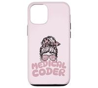 Medical Coder Billing Messy Bun Carcasa para iPhone 12/12 Pro