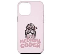 Medical Coder Billing Messy Bun Carcasa para iPhone 12 Pro MAX