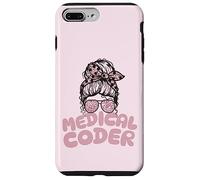 Medical Coder Billing Messy Bun Carcasa para iPhone 7 Plus/8 Plus