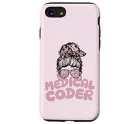 Medical Coder Billing Messy Bun Carcasa para iPhone SE (2020) / 7/8