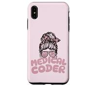 Medical Coder Billing Messy Bun Carcasa para iPhone XS MAX