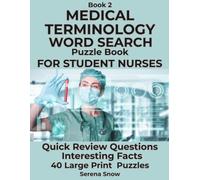Medical Conditions Word Search Puzzle Book for Student Nurses: A Themed Word Search on Medical Terminology and Health Conditions, including Review ... and Reinforce Study for Nursing Students.