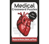 Medical Crossword Puzzles: Crossword Puzzles with Easy to Read Print about Medical, Surgical, Hospitals, and More | 6x9 inches, 120 pages | 50+ Puzzles ... Gift for Vacations, Holidays, & Relaxation