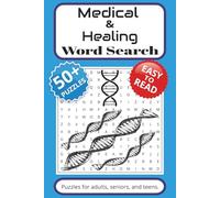 Medical & Healing Word Search Puzzle Book: Word Searches with Easy to Read Print about Modern Western Medicine, Allopathy, and More/ | 6x9 inches, 110 ... Gift for Vacations, Holidays and Free Times