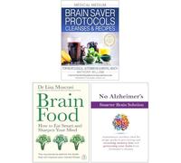 Medical Medium Brain Saver Protocols Cleanses & Recipes, Brain Food, No Alzheimer's Smarter Brain Keto Solution 3 Books Collection Set