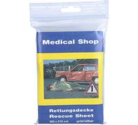 Medical Shop Rettungsdecke gold/silber 160 x 210 cm, 1 pzas Paquete