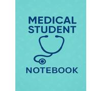 Medical Student Notebook: Professional Lined Journal with Medical-Themed Watermark | 8.5 x 11 in | 80 Pages for Study, Notes & Clinical Rotations