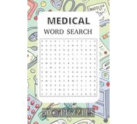 Medical Terminology Word Search Puzzle Book: Easy to Read, Fun | 6x9 inches, 106 pages | 50+ Puzzles