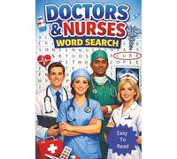 Medical Word Search Puzzle Book for Doctors & Nurses and Medical Professionals: Easy-to-Read Brain-Training Word Searches with Funny Medical Phrases - ... Professionals, 50+ Puzzles, 110pages