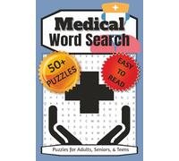 Medical Word Search Puzzle Book: Word Searches With Easy to Read Print about Human body, Nervous system, Science and More | 6 x 9 inches, 110 pages | ... Gift for Vacations, Holidays, and Free Times