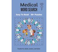 Medical Word Search Puzzle Books: Word Searches with Easy to Read Print about Medical, Healthcare, ER and more | 6x9 inches, 110 pages | 50+ Puzzles...Gift for Vacations, Holidays and Leisure Time!