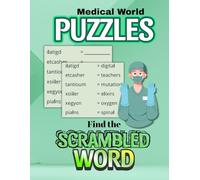 Medical World Puzzles: Scrambled Words (Kids Books)