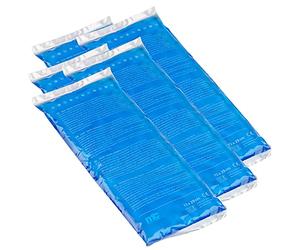 Medicalcorner24 Paquete de 5 compresas de gel para microondas (12 x 29 cm)