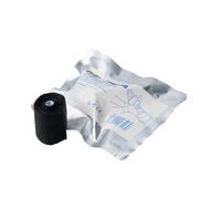 Medicalcorner24 venda de escayola de fibra de vidrio negra, 5 cm × 3,6 m - vendaje sintético de soporte para primeros auxilios e inmovilización