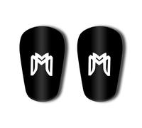 MediCaptain MiniGuards - Protector Tibias Miniaturas para Jugadores de Fútbol - Pequeños Protectores Tibias para Hombres, Mujeres, Adolescentes - Los Protectores Tibias más pequeños (Negro)