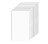 Medicare Card Sleeve, Clear Social Security Card Protector Mangas, Transparente Impermeable PVC - Funda para tarjetas de crédito, multifuncional y delgada, accesorio de negocio para carné de conducir