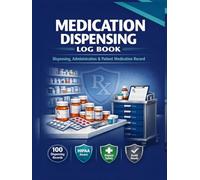 Medication Dispensing Log Book: DEA 21 CFR 1304 & State Board of Pharmacy Compliant Tracker | OBRA-90 DUR & PDMP Query Record
