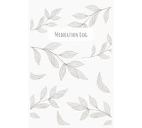 Medication Log Book: 1-Year Daily Medicine Tracker with Dosage, Time & Notes | Includes Personal Information & Emergency Contacts | Health Journal for Home or Caregivers (6x9”)
