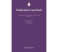Medication Log Book: A Simple Daily Tracker for Medications, Doses & Refill Reminders