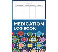 Medication Log Book: Pocket-size book for seniors, caregivers, or patients to track daily medications · 4×6 in
