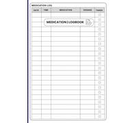 Medication Logbook: A Simple Daily Medication Tracker for Caregivers, Home Nurses, and Personal Use, 120 pages, 6″x 9″ (inch)